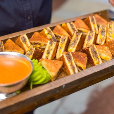 Mini Brisket Grilled Cheese