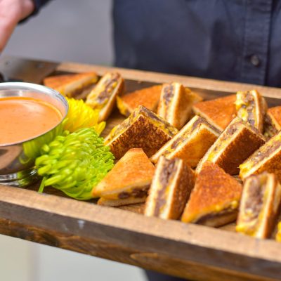 Mini Brisket Grilled Cheese