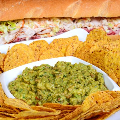 Homemade Chips and Guacamole