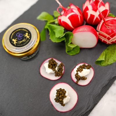 Caviar and Radish Caviar and Radish